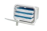 SCHOWEK 280x180 MM NA KLAMKĘ, BIAŁY PVC