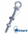 ŚRUBA Z UCHEM M12X120 MM DOP. OBCIĄŻ. 2400 KG