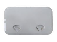 LUK 606X353 MM NA KLAMKĘ PVC BIAŁY/GŁADKI