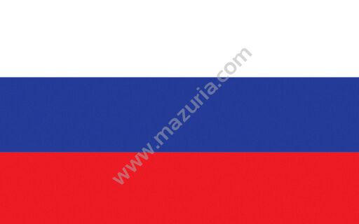 BANDERA ROSJI 30X50 CM