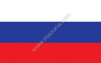 BANDERA ROSJI 30X50 CM