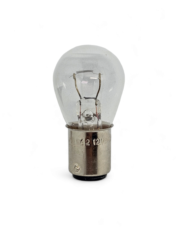 ŻARÓWKA BA15D, 12 V 15 W, DWUSTYKOWA