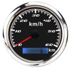 PRĘDKOŚCIOMIERZ GPS DO 60 KM/H CZARNY LICZNIK MH.
