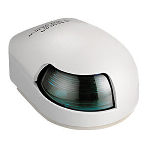 LAMPA BOCZNA ZIELON 112.5 ST. PCV OB. BIAŁA