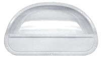 PÓŁKA 535X320 MM PÓŁOKRĄGŁA PVC