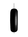 ODBIJACZ Z OTWOREM PRZELOTOWYM 15X43 CZARNY