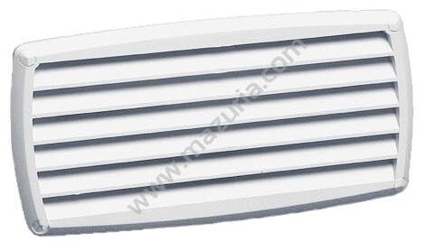 KRATKA WENTYLACYJNA 201X101 MM, BIAŁY PVC