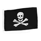 BANDERA PIRACKA JOLLY ROGER 30X45 CM