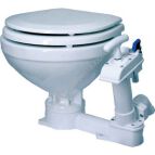 TOALETA JACHTOWA COMPACT Z POMPĄ RĘCZNĄ