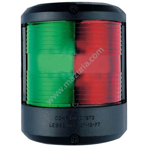 LAMPA DZIOBOWA CZERW+ZIELONA - CZARNY PVC 92X120