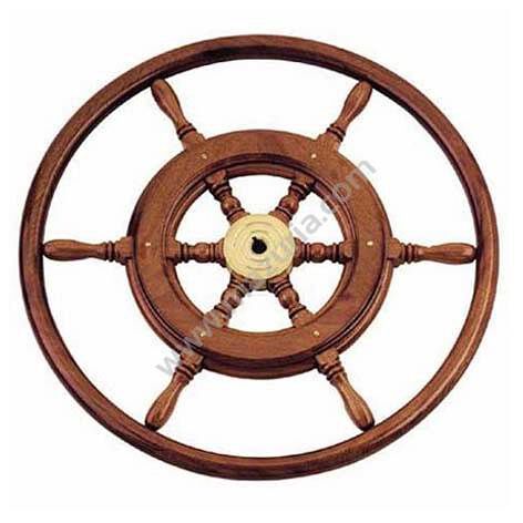 KOŁO STERU 460 MM, MAHOŃ