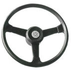 KIEROWNICA 320 MM CZARNA PVC
