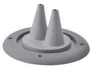 OSŁONA STEROCIĄGU, 105x52 MM SZARA