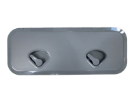 LUK 607X243 MM NA KLAMKĘ PVC SZARY