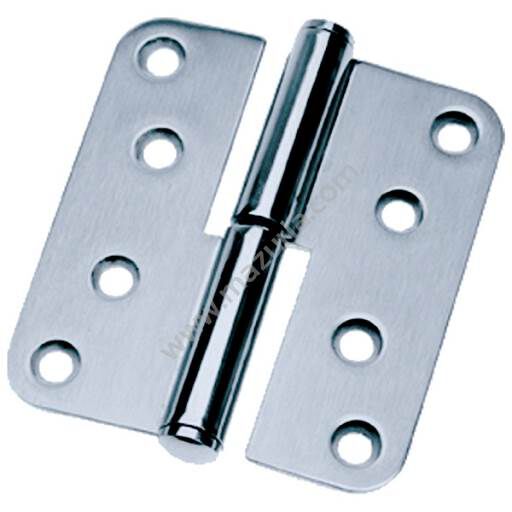 ZAWIAS 110X98 LEWY ROZŁĄCZNY  AISI 304