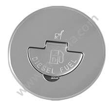 KOREK DO WLEWU - DIESEL, AISI 316L, Z KLAPKĄ
