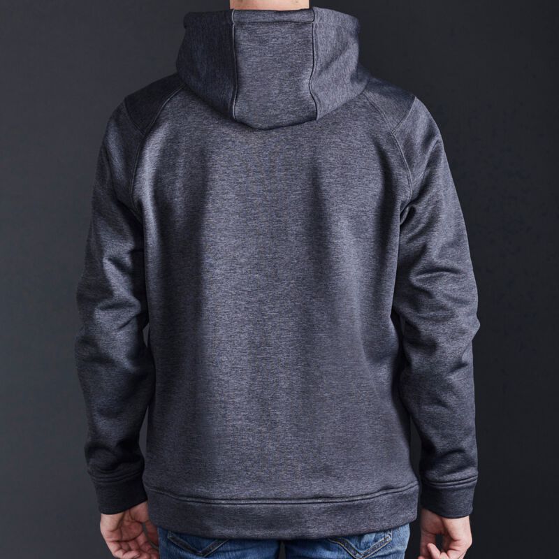 BLUZA Z KAPTUREM LANGLAND MĘSKA STALOWA