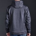 BLUZA Z KAPTUREM LANGLAND MĘSKA STALOWA