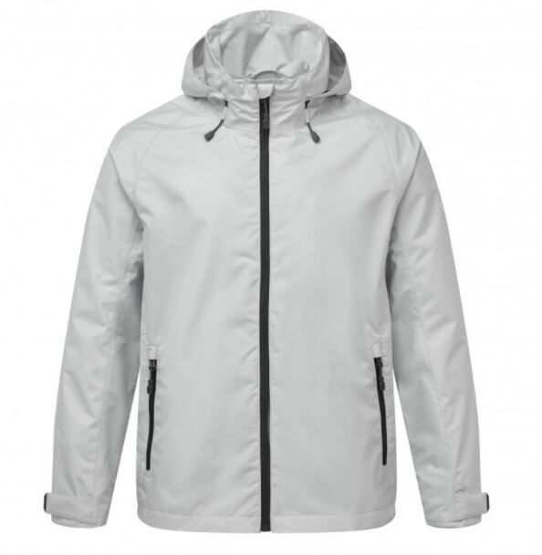 KURTKA HOODED LITE MĘSKA SILVER
