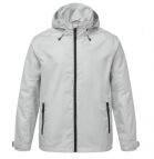 KURTKA HOODED LITE MĘSKA SILVER