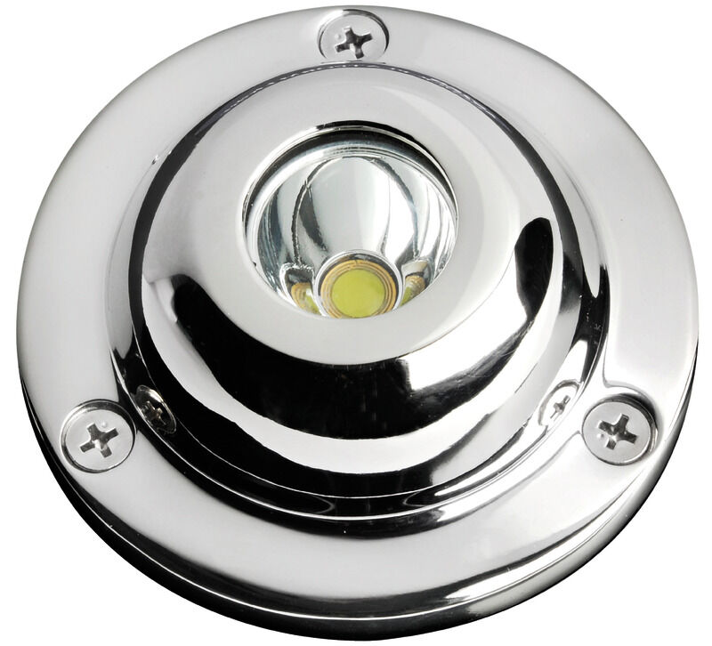 LAMPA PODWODNA NIEBIESKA LED 5W 12/24V ŚR 80 MM