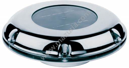 WENTYLATOR UFO 215X36MM Z BATERIĄ SŁONECZNĄ NIERDZ