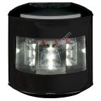 LAMPA MASZTOWA LED, BIAŁA, 106X98X62 MM,CZARNY PVC