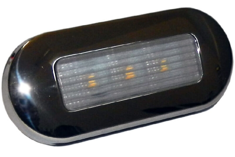 LAMPA  BIAŁA 74,8 X 32 X 10,5MM AISI316