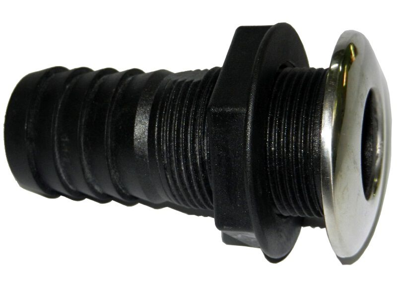 PRZEJŚCIE BURTOWE PVC 38 MM KOŁNIERZ AISI 316