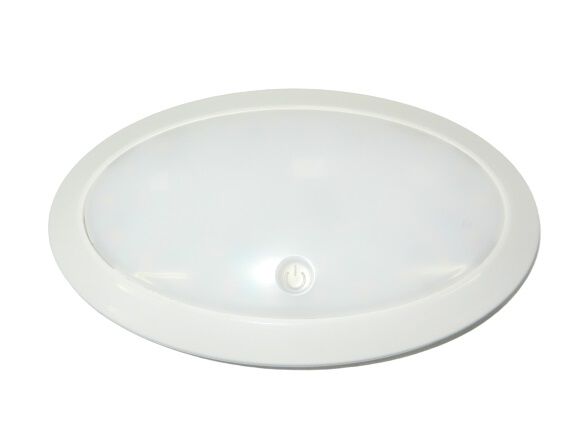 LAMPA KAJUTOWA LED Z WŁĄCZNIKIEM, 160X100MM