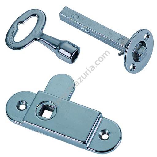 ZAMKNIĘCIE DO DRZWI 80 MM LEWE