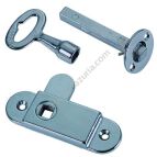 ZAMKNIĘCIE DO DRZWI 80 MM LEWE