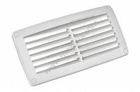 KRATKA WENTYLACYJNA 206X106 MM, BIAŁY PVC