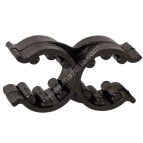 ZACZEP OBUSTRONNY 18-25 MM PVC CZARNY