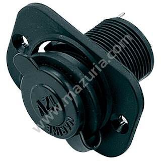 GNIAZDO ZAPALNICZKI 12V, PVC