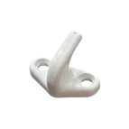 WIESZAK DO LIN MAX 6 MM, WIELOFUNKCYJNY, BIAŁY PVC