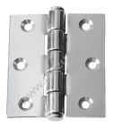 ZAWIAS MEBLOWY 75X60 MM, MOSIĄDZ CHROMOWANY