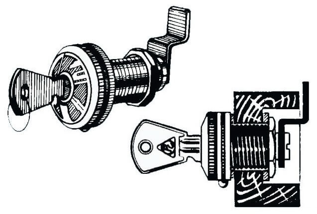 ZAMKNIĘCIE CYLINDRYCZNE 16 MM