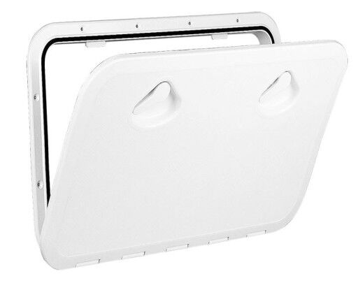 LUK 460x510 MM NA KLAMKĘ PVC BEŻ