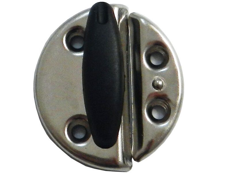 ZAMKNIĘCIE BAKISTY 60 MM, NIERDZEWNE