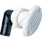 ODPOWIETRZNIK PVC 16 MM OWAL 90 STOPNI