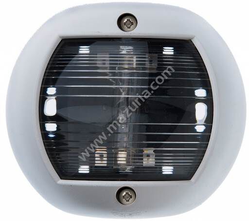 LAMPA RUFOWA BIAŁA, BIAŁY PVC, 90X100X50 MM