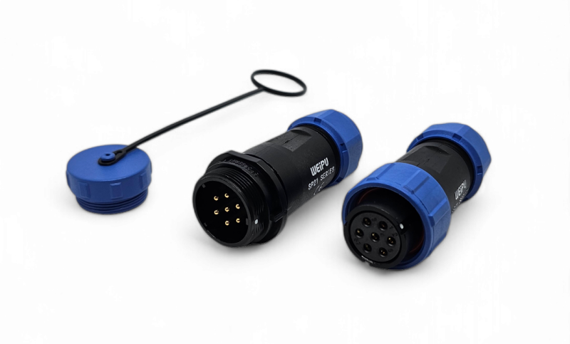 ZŁĄCZE 7 PIN IP 68 500V KOMPLET