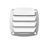 KRATKA WENTYLACYJNA 85X85 MM Z BIAŁEGO PVC