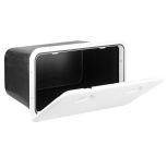 SCHOWEK 353X606 MM NA KLAMKĘ, BIAŁY PVC