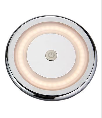 LAMPA KAJUTOWA LED 105 MM, 10-30V WŁĄCZNIK DOTYKOW