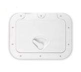 LUK 375X275 MM NA KLAMKĘ PVC BIAŁY