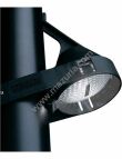 LAMPA MASZTOWA - CZARNA PVC