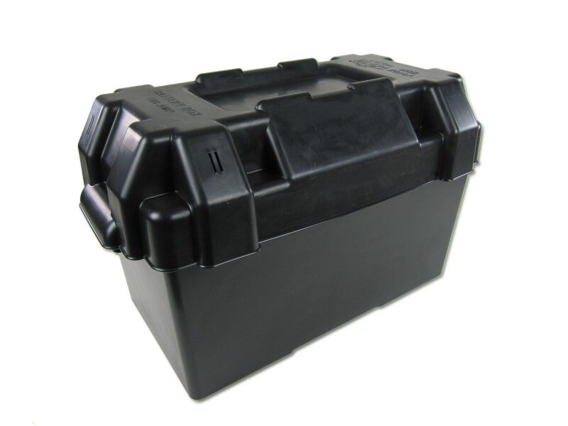 POJEMNIK NA AKUM zew.340X230XH250 MM CZARNY
