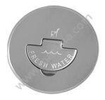 KOREK DO WLEWU - WATER, NIERDZEWNY, Z KLAPKĄ